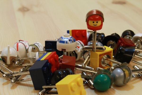 《BIOS Select》大男孩的小玩具：LEGO 袖扣