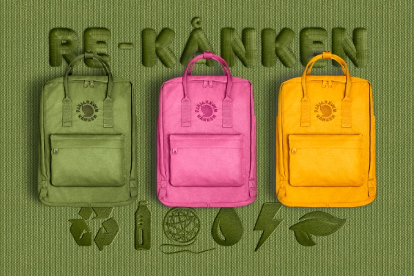 北歐瑞典 Kånken 包，全新環保系列「Re-Kånken」8/1 繽紛上市