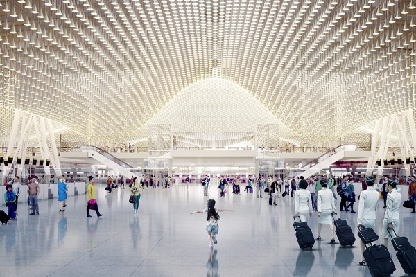建築爵士理查．羅傑斯在台灣（三）：讓桃園機場繽紛花開