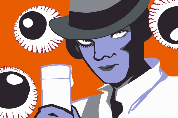 電影裡那一杯｜
魔鬼藏在牛奶裡：《發條橘子》裡最天真的邪惡