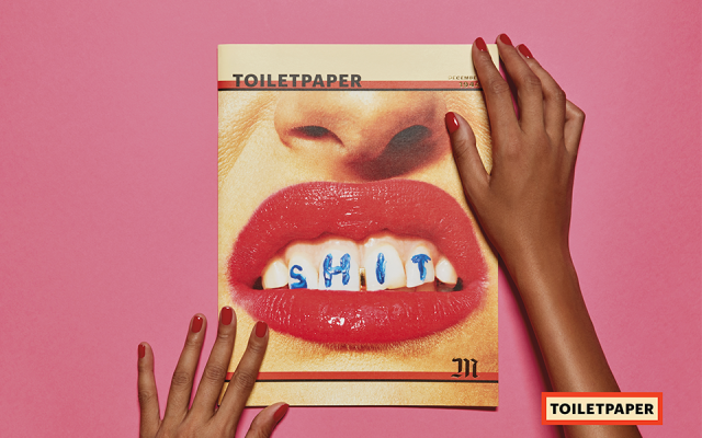 為了這本雜誌,我們需要一名馴獸師──《TOILETPAPER》的狂想美學